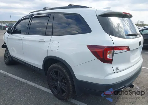 2021 Honda Pilot Awd Black Edition from USA, damaged, VIN 5FNYF6H72MB067664